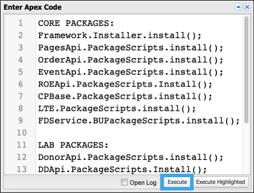 Reset Configurations