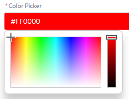 Component: CodeEditorInputField & ColorPickerInputField