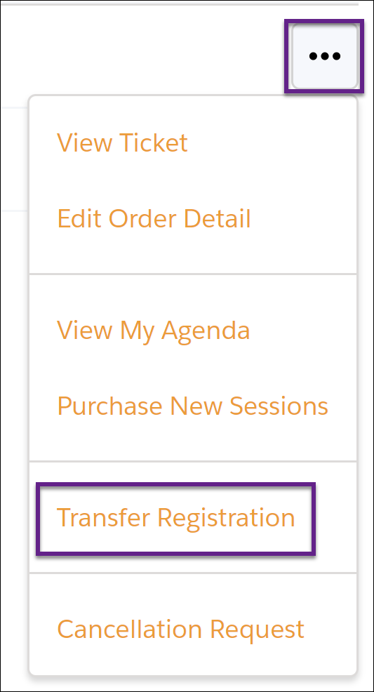 Transfer Registration