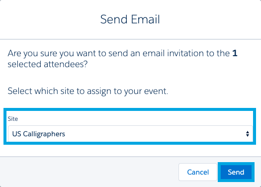 Manage Event Attendees